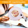 5/8/10X Vergrößerungslampe Lampe Tattoo Nagel Schönheit Zahnarzt Lupenlampe Kaltlicht LED Clip Schreibtischlampe 127mm Glaslinse Handfrei