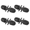 10Pcs Barbed Reducing Connector 16mm Tube To 4/7 Adapter Garden Irrigation Accessories