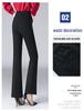 Women's Micro Flare High Waist Elastic Pants - Slimming, Fashionable, Casual Spring/Summer Trousers for Middle-Aged Moms (5X).
