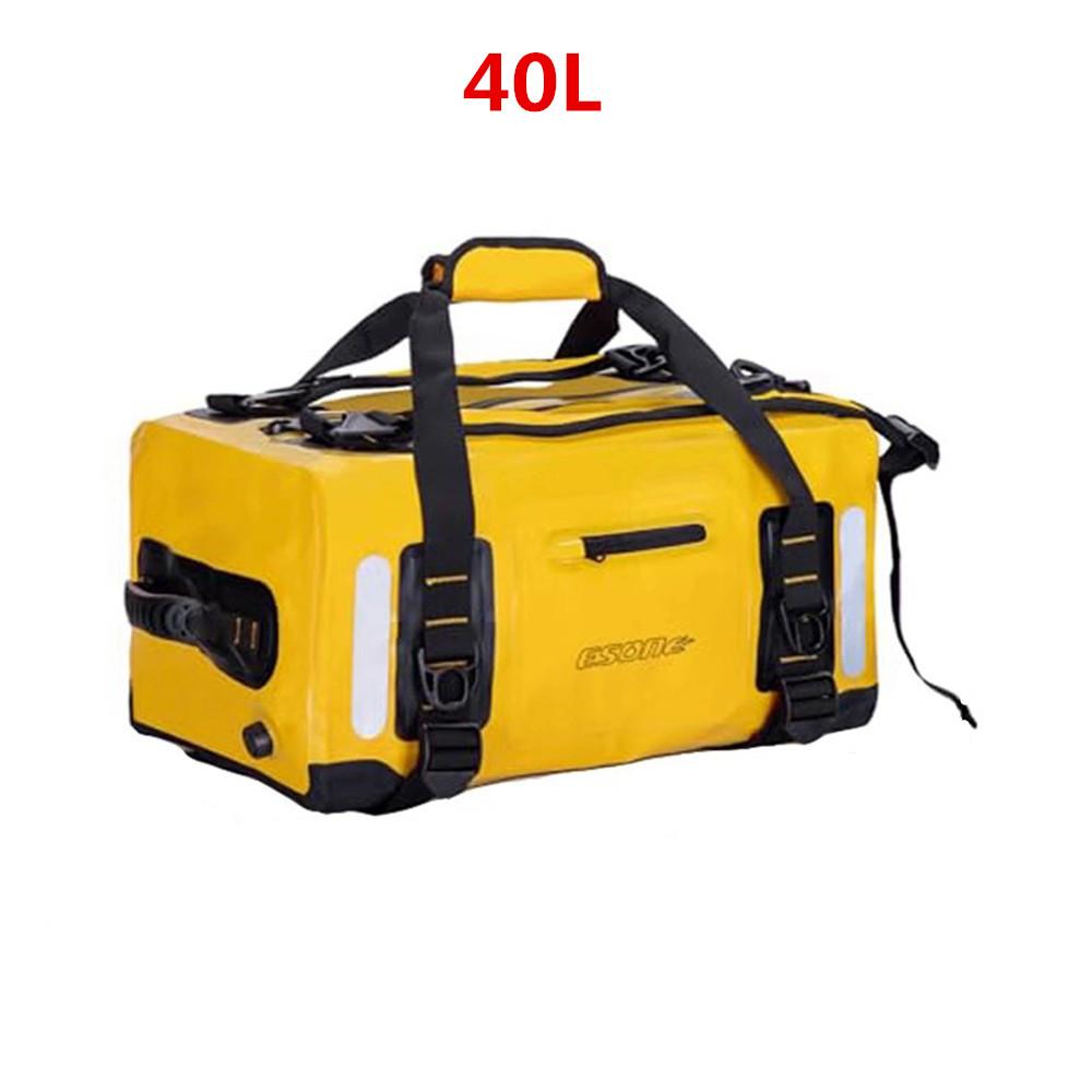 

Motorcycle Riding Tail Luggage Bag Waterproof Dry Duffel Bag Handbag Backpack for Boating Cycling Fishing Camping Travel