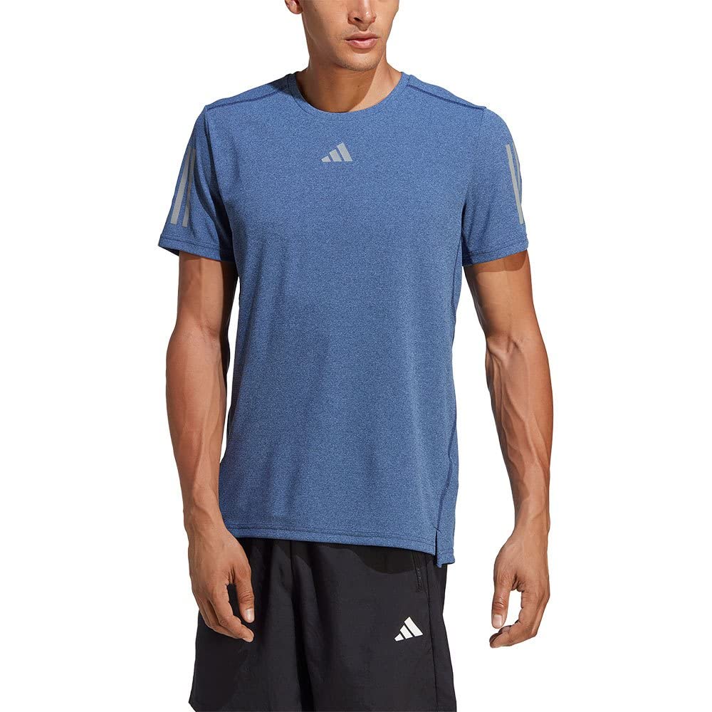 

adidas 31 MOTRHEATHERTEE Track and Field Short Sleeve DBLU Melange XS T-Shirt (cd563-hr6618)