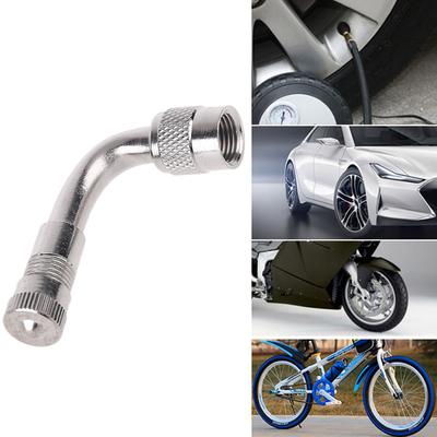 Adaptors Tire Stem Extender 90 Degree Tyre Valves Extension Auto Truck Motorcy