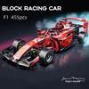 Technical NEW F1 Racing Car Building Blocks Set MOC Model Kit DIY Assembly Bricks Creative Educational Toys For Children