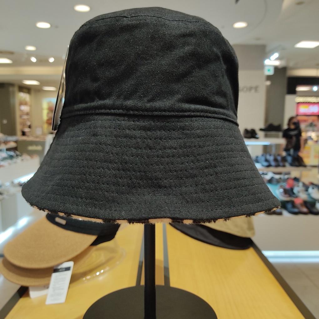 Black Reclusive Hopi (Double-Sided) Reversible Bucket Hat BK25UGC006