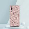 Gold Rose Love Heart Phone Case For Samsung A16 A14 A12 A22 A32 5G A34 A42 A52 A54 A50 A70 A30 A40 A20E A10S A02S A04S A06 Cover
