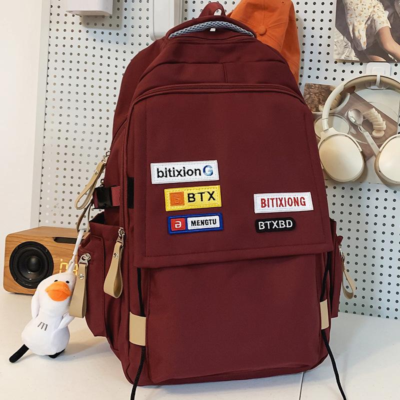 Children's Schoolbags College Students Girls High School Students Multi-layer Backpacks Junior High School Students Primary School Students