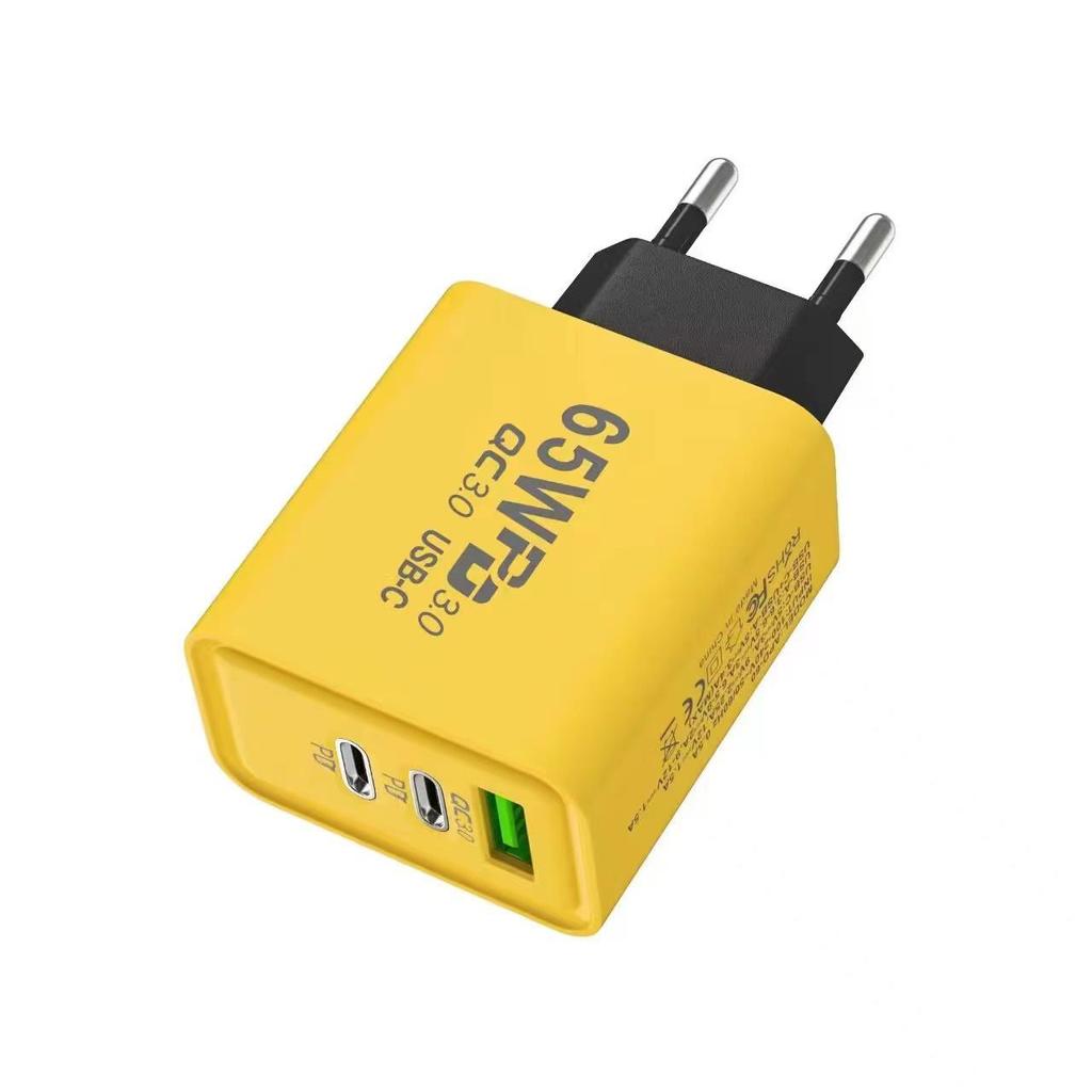 120W Dual PD & USB Fast Charger for Huawei, Android, and Apple Phones