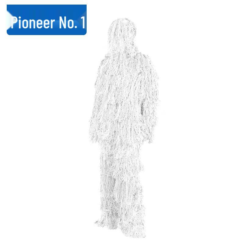 Snow Camouflage Ghillie Suit