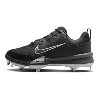 Force Zoom Trout 9 Pro Black Anthracite White Men Cleats Metallic-Silver FB2907-003