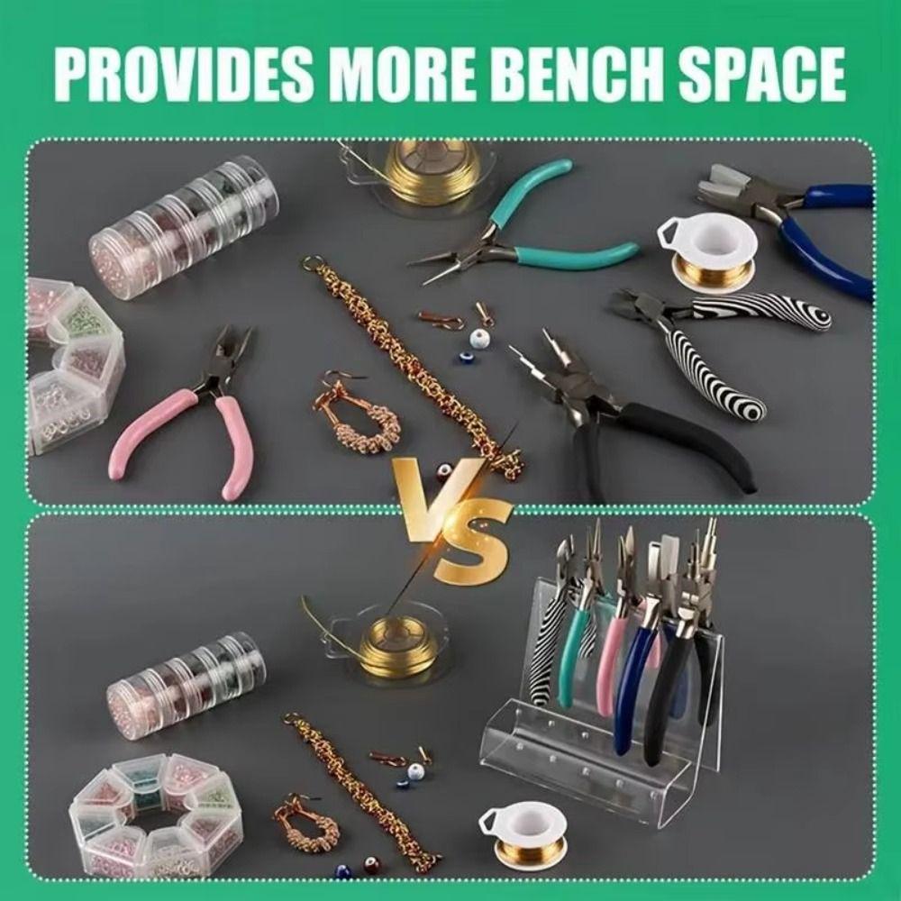 Space Saving Design Acrylic Pliers Holder Modern Crafting Tool Holder  Tongs Organizer
