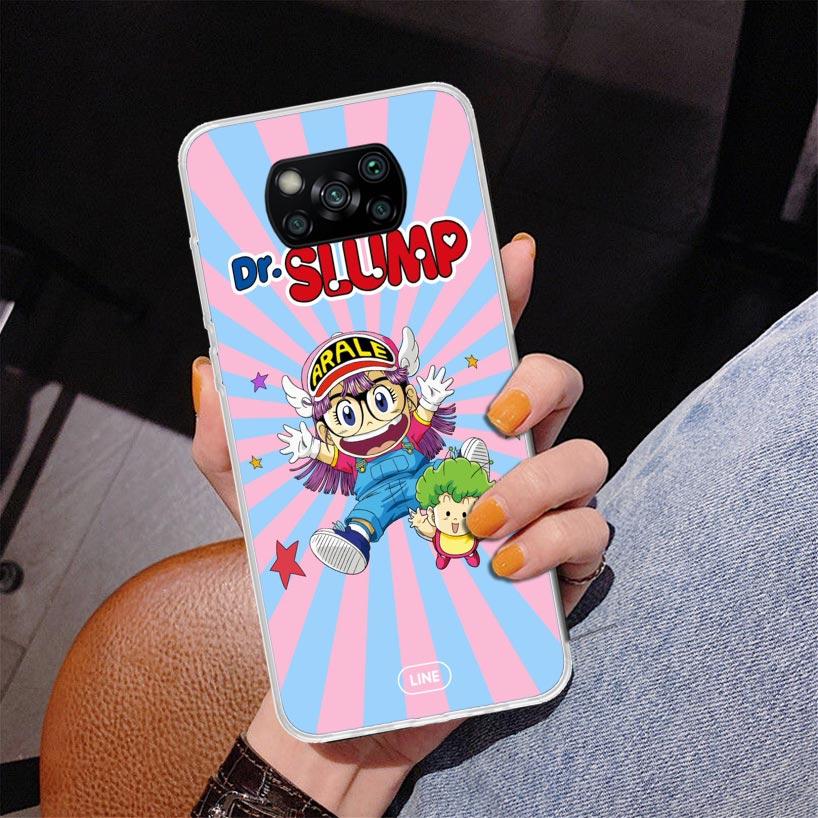 Dr Slump Arale Anime Phone Case For Xiaomi Poco X7 X6 X5 Pro F7 Ultra Redmi 15C 15 13C 13 12C 12 10 10A 10C 9 9A 9C 9T Cover Poc