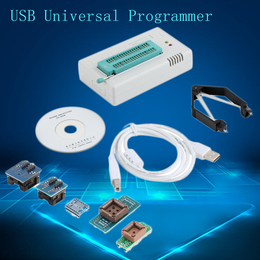 Buy TL866CS USB Universal Programmer FLASH 8051 AVR MCU GAL PIC SPI 5 ...