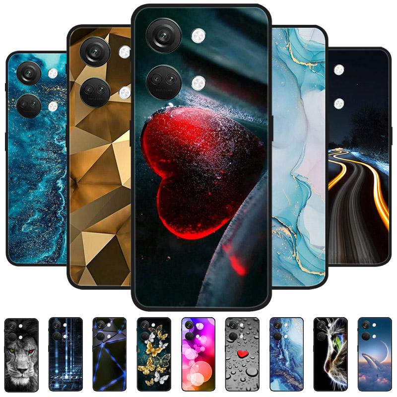 Pro pouzdro One Plus Nord3 5G Malované silikonové měkké ochranné kryty pro telefon OnePlus Nord 3 5G Pouzdra na telefon 1+ Nord3 TPU Fundas Mramorové