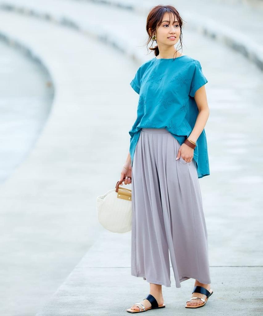 Nissen Sarahiya Pants Size M Cool-to-the-touch Wide-Length Cut-and-Sew (Long Length), Black,