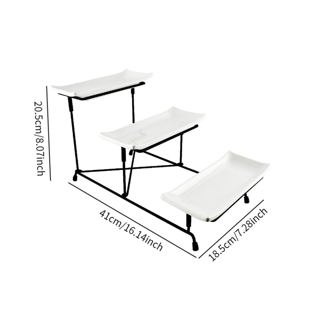 Serving Trays Stand Cake Display Stand for Housewarming Gift Fruit Dessert Presentation Festive Decor Serving Food Birthday