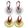 1 Pair Mini Small Kid Children Metal Hand Cymbals Gongs Band Rhythm Musical Percussion Instrument Children Handmade Toy