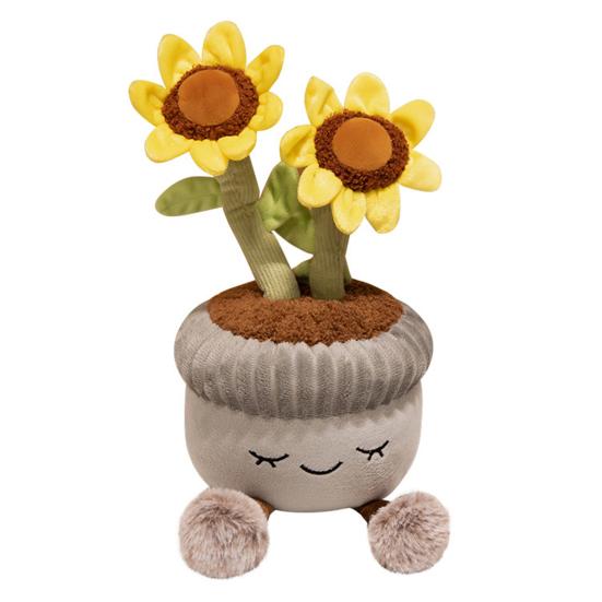 

Растение алоэ в горшке, плюшевая игрушка для детей, 11,8 дюйма, мягкие игрушки ручной работы, пушистая кукла, подарки