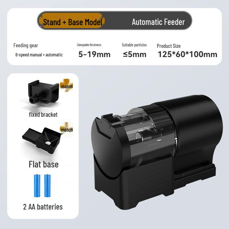 Smart Automatic Fish Feeder Timer for Koi, Goldfish, and Turtles in Aquariums