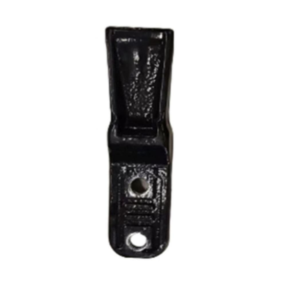 4 Set Excavator Bucket Teeth Tractor Bucket Teeth with Screws Nuts for Backhoe Hard Soil Farm Construction