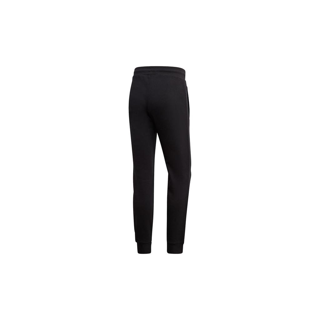 adidas Originals Trefoil Knitted Sweatpants Men's Black Moderate Cuffed Pants GD2558