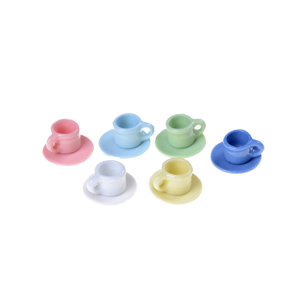 1:12 dukkehus servise porselen miniatyr tesett Mini tekanne kaffesett