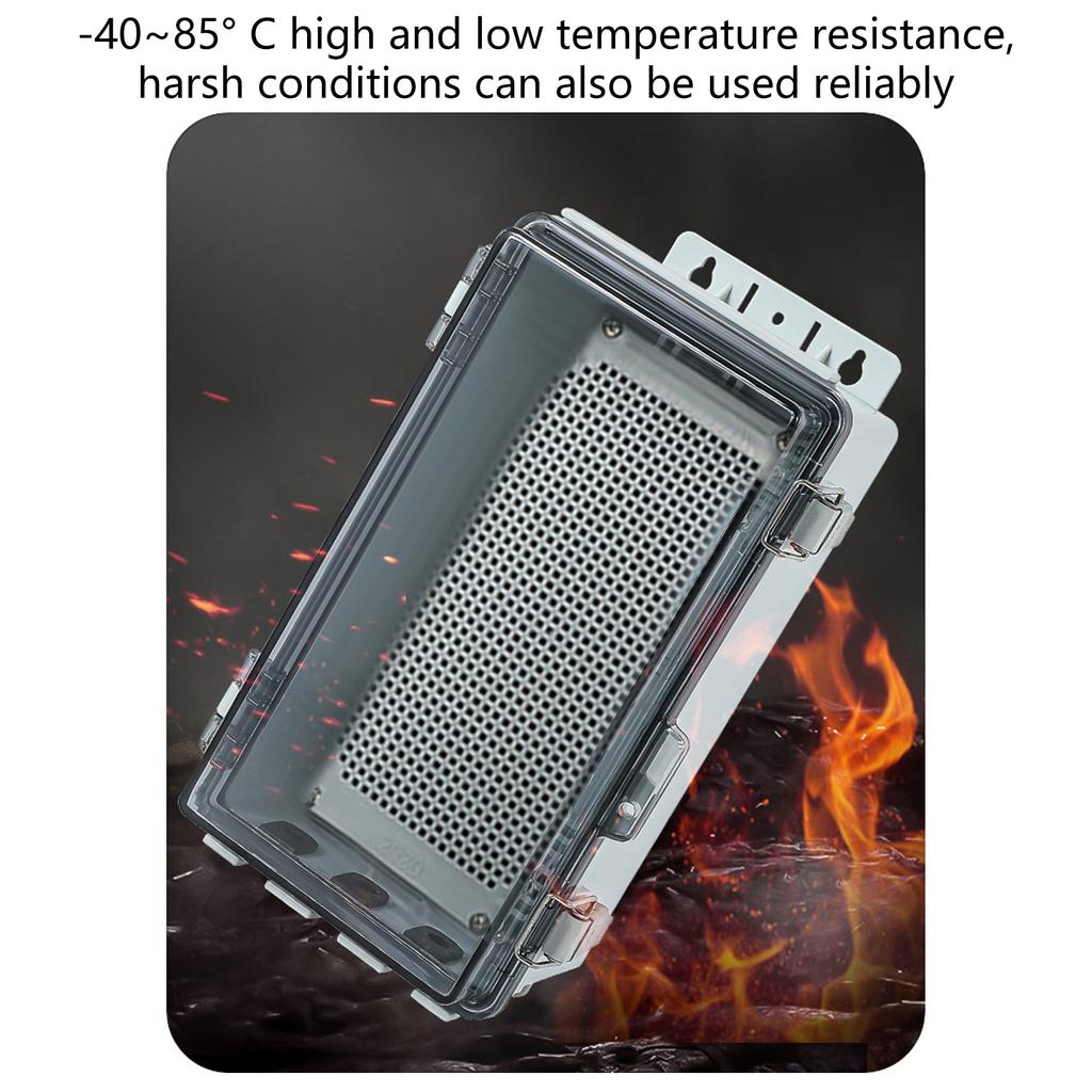 Practical Industrial Waterproof Electrical Box With Lock And Wall Mounted Set Accessory for Outdoor Applications