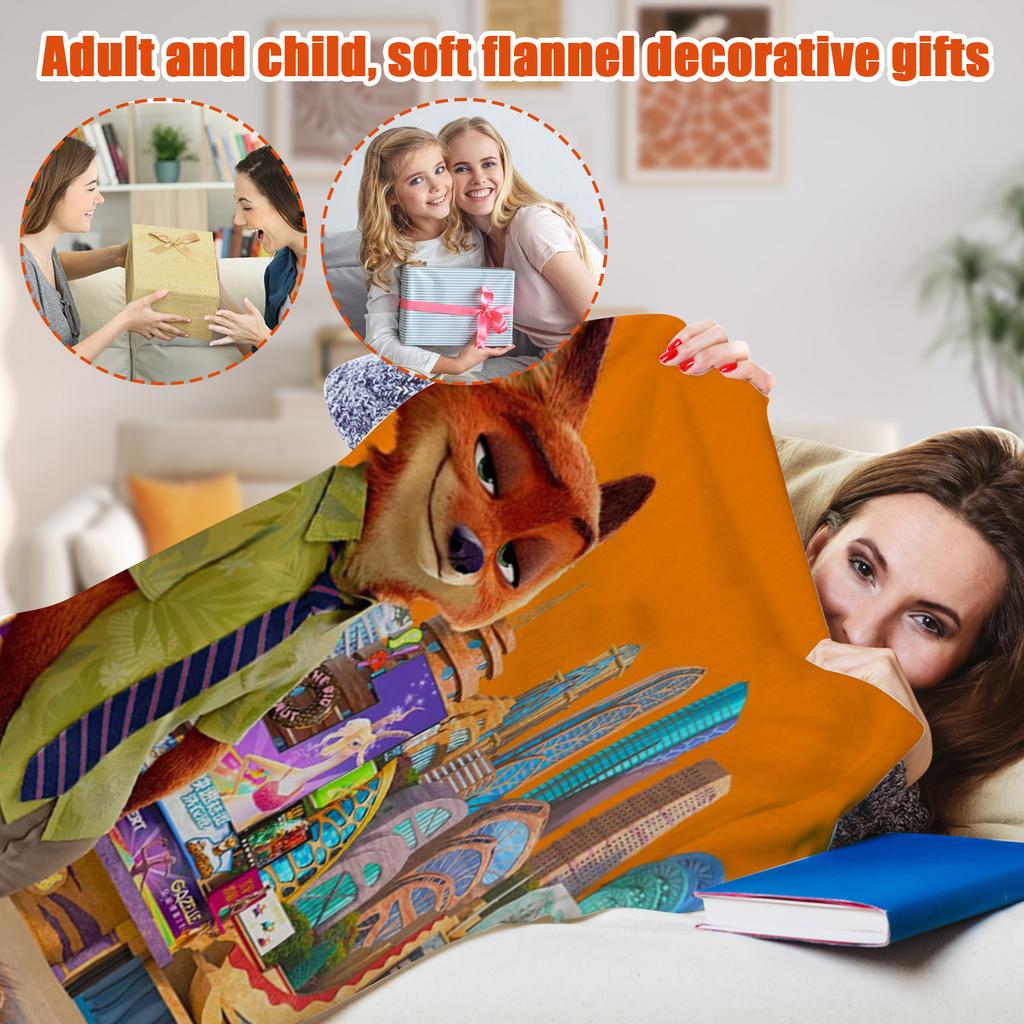 Flannel Blanket, Soft And Warm Blanket, Home Decoration