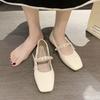 Fashion Spring Autumn Mary Zhen Single Shoe Women's New Flat Bottomed Fairy Style Gentle Soft Soled Small Leather Shoes Zapatos De Mujer
