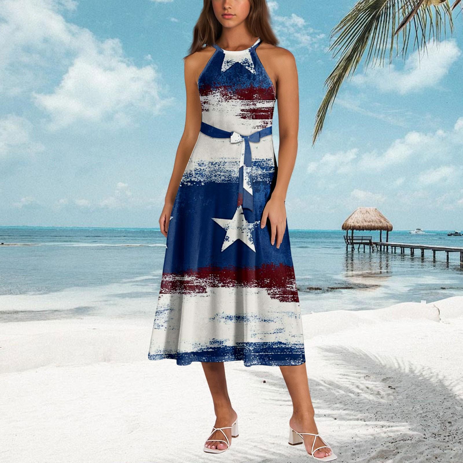 

Женское модное повседневное платье с набивным рисунком на подтяжках XXL белый