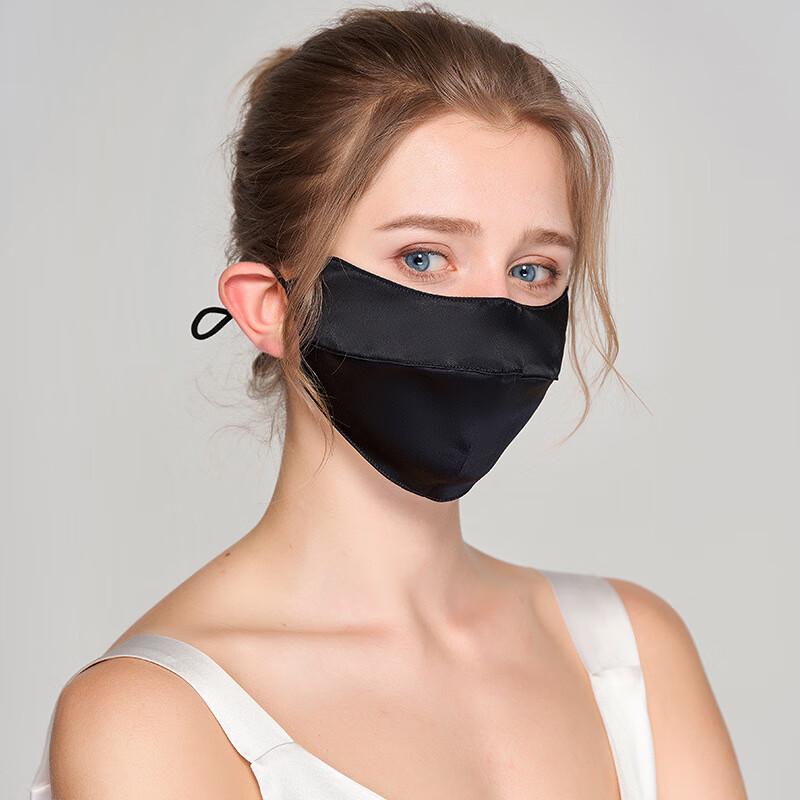 Double-Layer Silk Sun Protection Mask