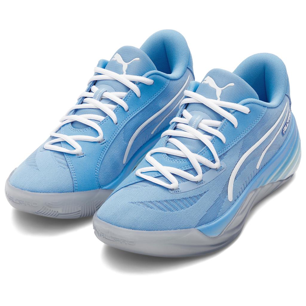 Puma All-Pro Nitro Comfortable Lightweight Low-Top Basketball Shoes Men Sneakers Blue 311344-01