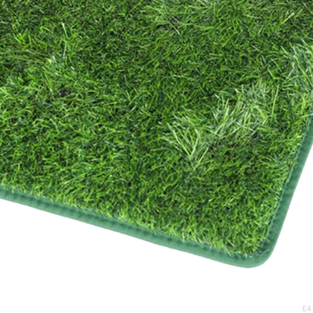 Artificial Grass Dog Mat, High Absorbent Door Decorative Washable Soft Mat.