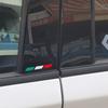 4Pcs Italy Flag Vinyl Stickers, Car Body Wiper Decals for Fiat Abarth 500 500X 500e Punto Bravo Tipo Panda