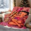 Betty Boop Pattern Blanket for Home Decoration, Bed, Sofa, Car Travel, Camping, Suitable for All Seasons, Birthday Christmas Gift