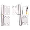 Aluminum Alloy Stainless Steel Folding Bathroom Door Hinge Accessories