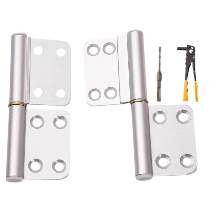 Aluminum Alloy Stainless Steel Folding Bathroom Door Hinge Accessories