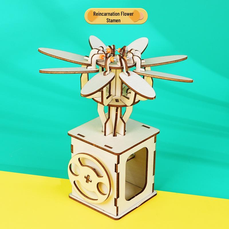 Reincarnation Petal Science Kit: Handmade STEAM Educational DIY for Students