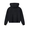 Fila White Fashion Classic Versatile Simple Sports Casual Loose Knit Hooded Jacket Women jackets Legendary-Blue F11W613507FNV