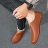 Fashion Men's Driving Shoes Handmade Leather Men Loafers Soft Breathable Men's Casual Shoes Zapatillas Hombre Big Size 39-48