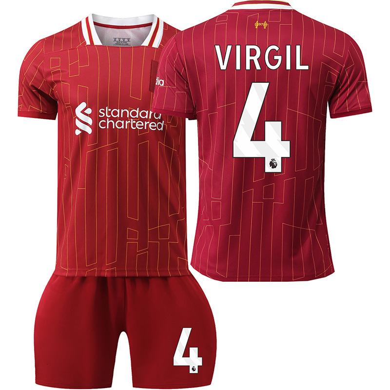 Liverpool Jersey Number Salah Firmino Arnold McAllister Jersey