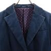 Aquascutum Corduroy tailored jacket Navy system Women Used