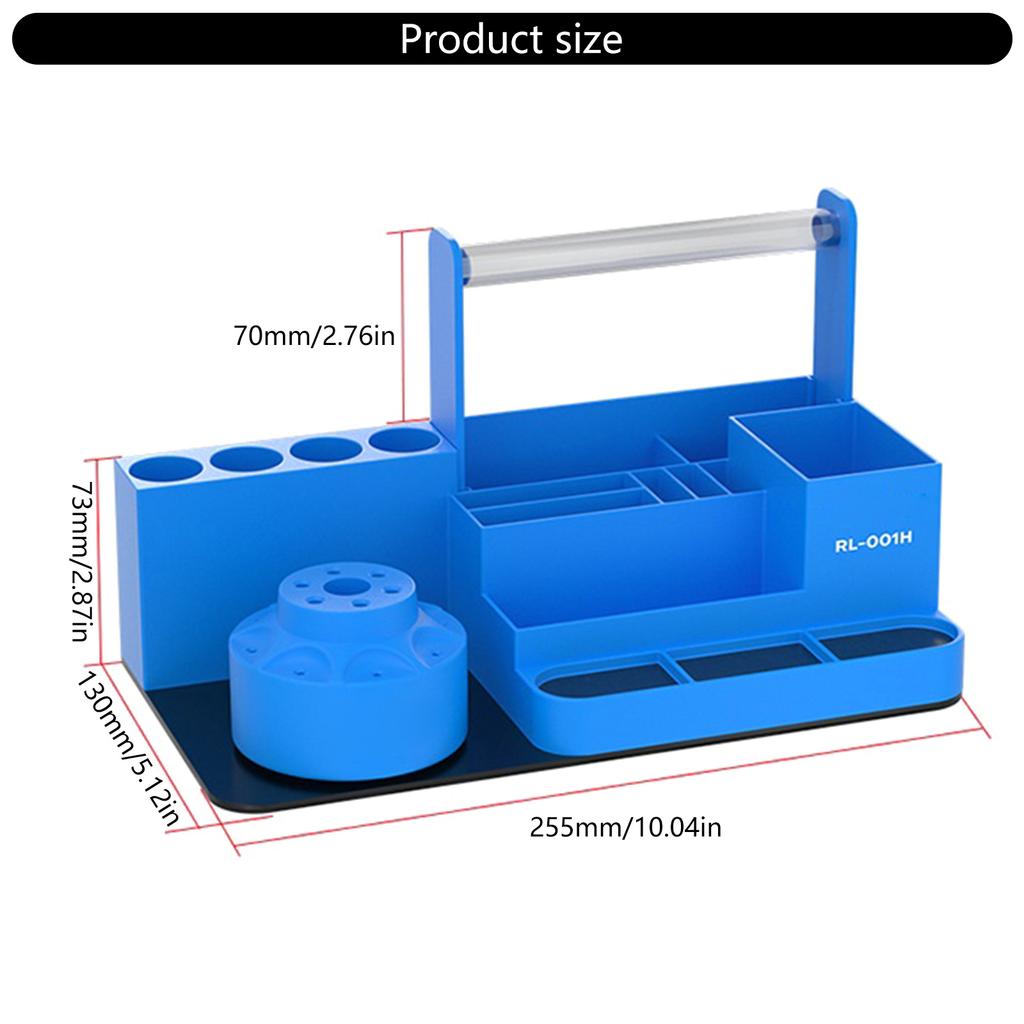 Screwdriver Storage Rack Holder Rotating Organizer for Screwdrivers Tweezers Chip Pickups To Organize Your Tool