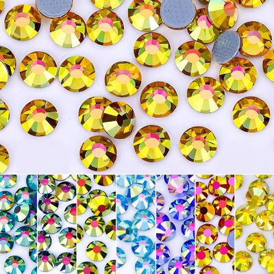 Phnom Penh Series, Olympic Hot Diamond, Nail Art Diamond Glass Flat Bottom Rhinestone Clothing Accessories Nail Diy Clothing Accessories
