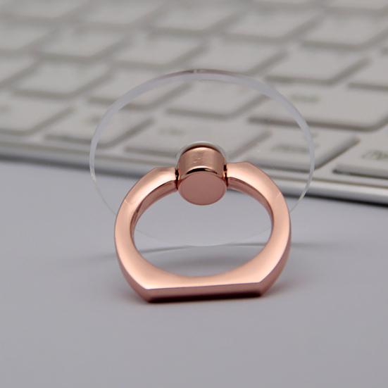 Pierścień na palec Pojemność ładowania telefonu Obrotowy uchwyt Mocny Uniwersalny Mini Akrylowy Pierścień na palec