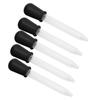 5Pcs Transfer Pipettes 5ml Silicone Material Easy Cleaning Making Disposable   Dropper