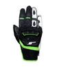 Motorcycle Gloves Hybrid Leather Gloves Green LL Size [Flagship] FG-A196