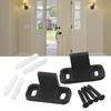 2pcs Barn Door Floor Guide Adjustable Stay Roller For Bottom Of Sliding Door
