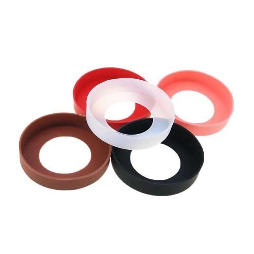 Cltgxdd Silicone Bottom Cover for Vacuum Insulated Water Bottles and Mobile Mug Bottoms, 9cm Diameter, 12 Colors, Protective Cover, Non-Slip, Noise-Re