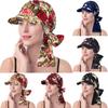 Print Women Hijab Caps Wrap Hair Ladies Headscarf Hat Fashion Turban Bonnet  Hide Hair