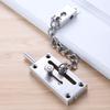 Anti-hotlinking Reverse Lock 91*44mm Security Chain Versatile Application Easy Installation Long-lasting Performance
